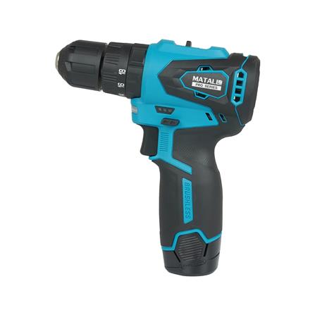 สว่านกระแทกไร้สาย (พร้อมแบตเตอรี่) MATALL PRO CD1036T BL 12 โวลต์_4