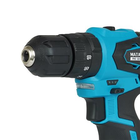 สว่านกระแทกไร้สาย (พร้อมแบตเตอรี่) MATALL PRO CD1036T BL 12 โวลต์_5