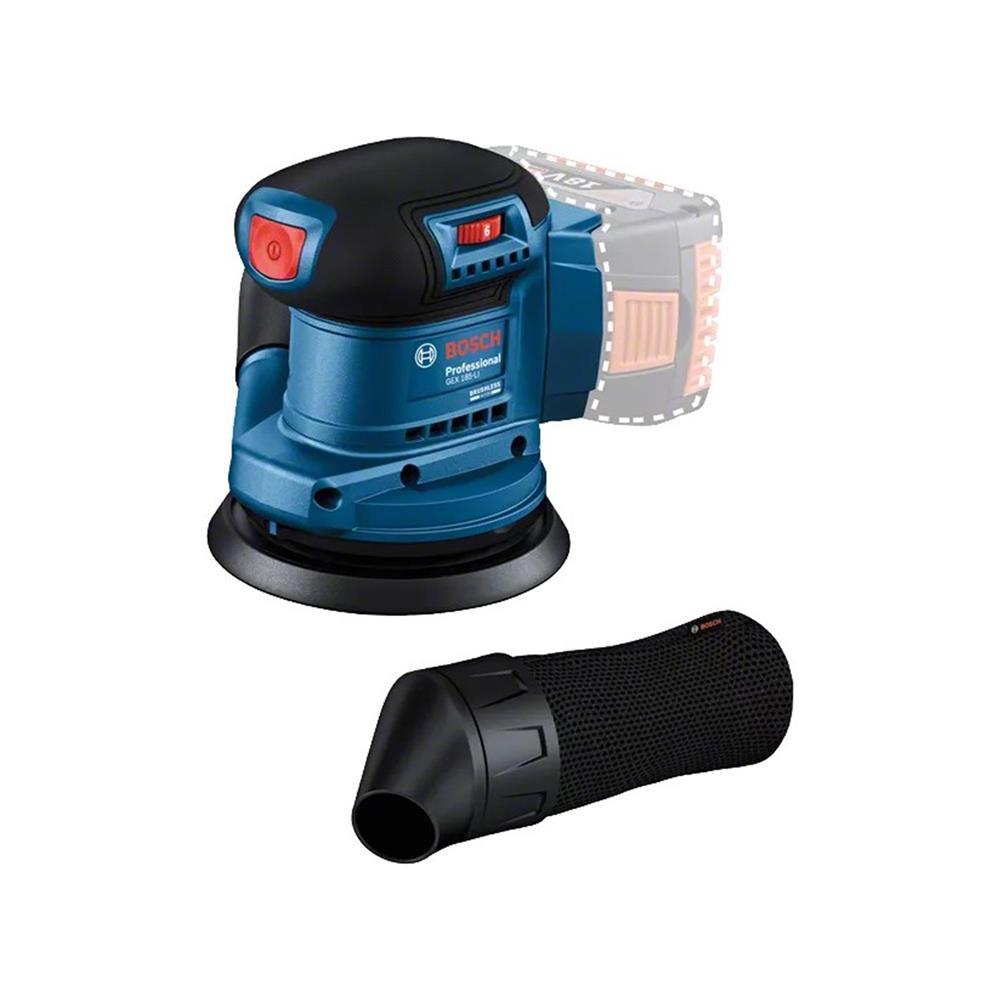 เครื่องขัดกระดาษทรายไร้สาย (เฉพาะตัวเครื่อง) BOSCH GEX 185-LI 18 โวลต์