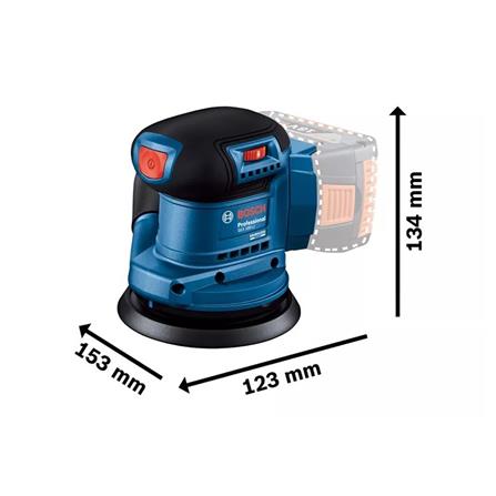 เครื่องขัดกระดาษทรายไร้สาย (เฉพาะตัวเครื่อง) BOSCH GEX 185-LI 18 โวลต์_1