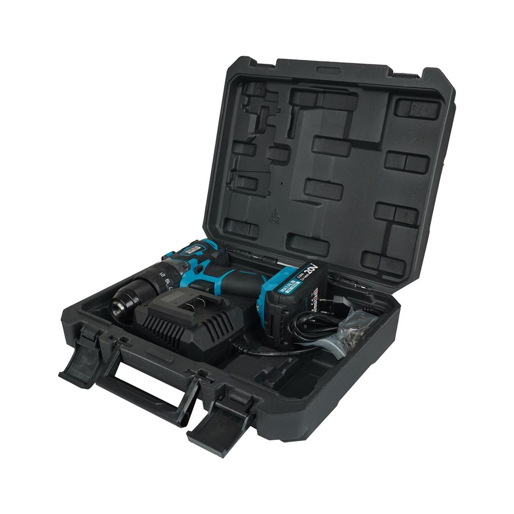 สว่านกระแทกไร้สาย (พร้อมแบตเตอรี่) MATALL PRO CD2060T BL 20 โวลต์