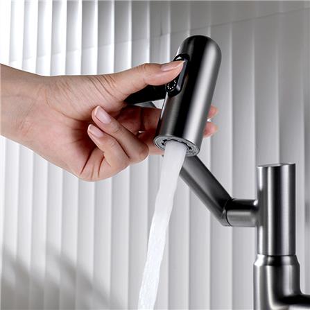 ก๊อกอ่างล้างหน้าผสม ESTHER EF-03-621-68 สีเทา_3