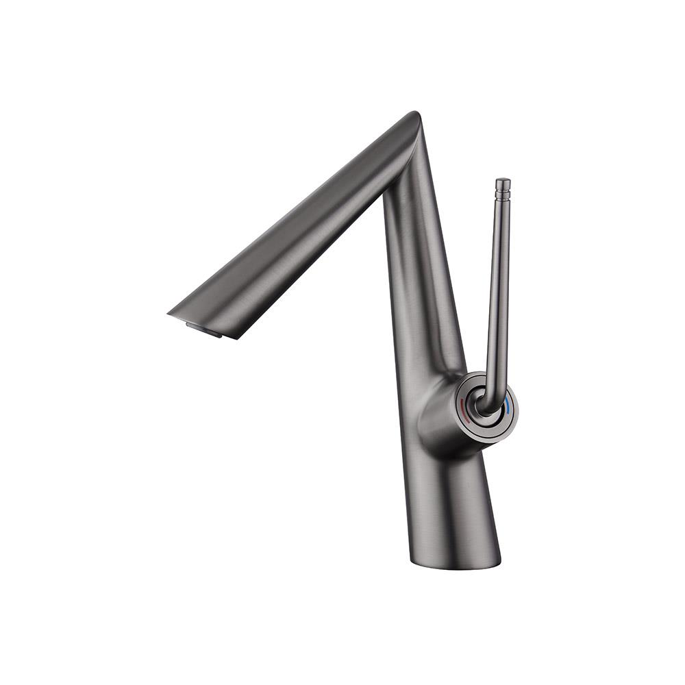 ก๊อกอ่างล้างหน้าผสม ESTHER EF-04-622-68 สีเทา