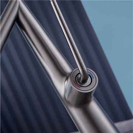 ก๊อกอ่างล้างหน้าผสม ESTHER EF-04-622-68 สีเทา_2