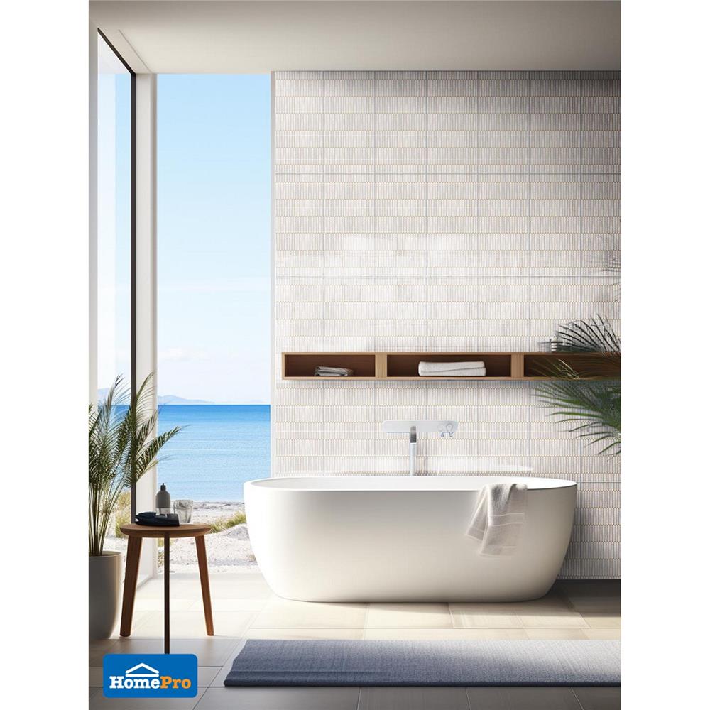 กระเบื้องผนัง 30x60 ซม. EAST ATHENA แอรีส ไวท์ A 1.44 ตร.ม.
