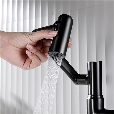 ก๊อกอ่างล้างหน้าผสม ESTHER EF-03-621-55 สีดำ_2