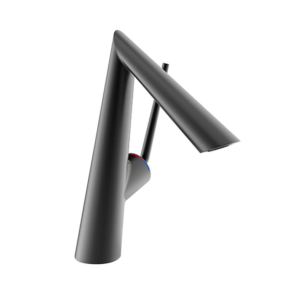 ก๊อกอ่างล้างหน้าผสม ESTHER EF-04-622-55 สีดำ