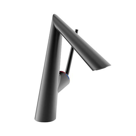 ก๊อกอ่างล้างหน้าผสม ESTHER EF-04-622-55 สีดำ