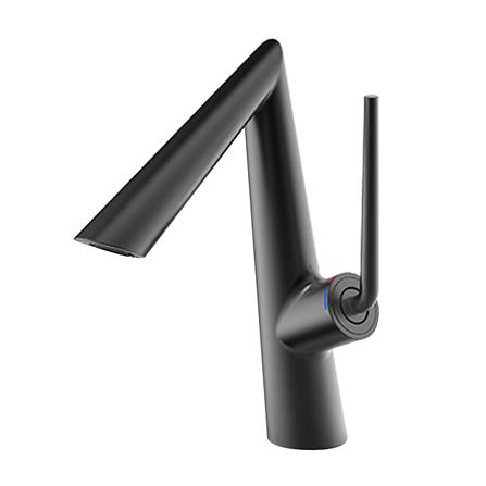 ก๊อกอ่างล้างหน้าผสม ESTHER EF-04-622-55 สีดำ_1