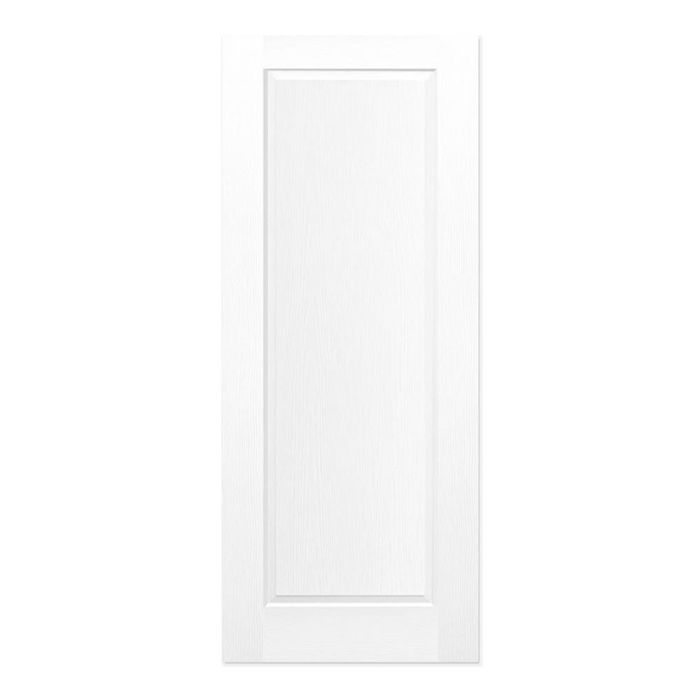 ประตูภายใน HDF AZLE 101 ดารารัตน์ 80X200 ซม. สีรองพื้น ไม่เจาะลูกบิด