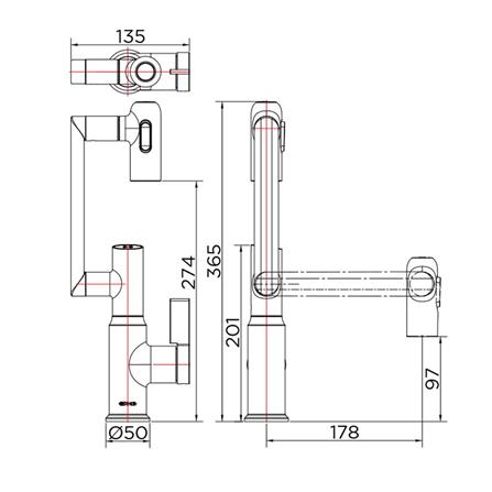 ก๊อกอ่างล้างหน้าผสม ESTHER EF-03-621-50 สีโครม_4