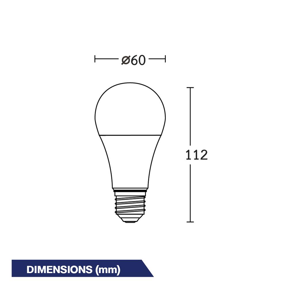 หลอด LED BEC ULTRA-X 11 วัตต์ DAYLIGHT E27 แพ็ก 4 ชิ้น