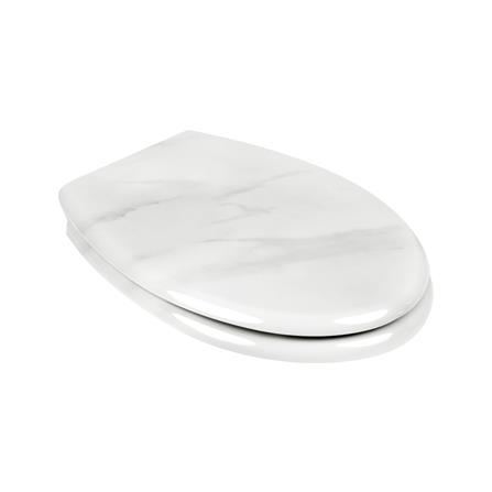 ฝารองนั่ง MOYA DUROPLAST 23EVD02 ลายหินอ่อนขาว_0