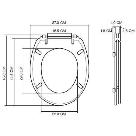 ฝารองนั่ง MOYA DUROPLAST 23EVD02 ลายหินอ่อนขาว_7