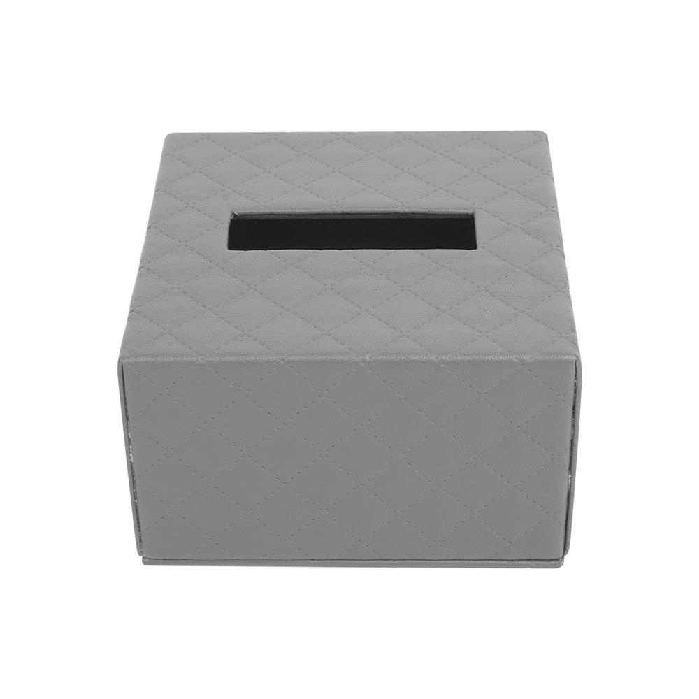 กล่องทิชชู่ POPUP PVC KECH PERTH สีเทา