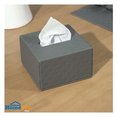 กล่องทิชชู่ POPUP PVC KECH PERTH สีเทา_5
