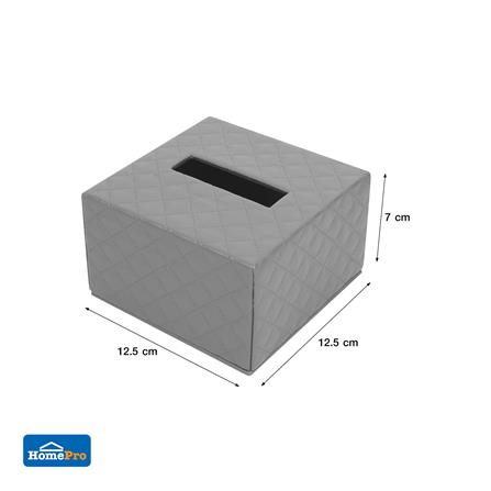 กล่องทิชชู่ POPUP PVC KECH PERTH สีเทา_6