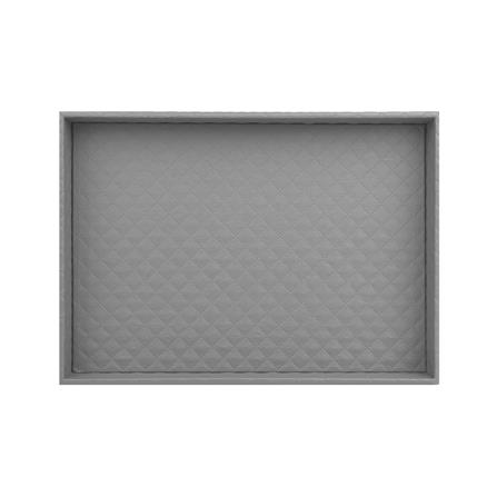 ถาด PVC KECH PERTH L 35x25x3.5 ซม. สีเทา_2