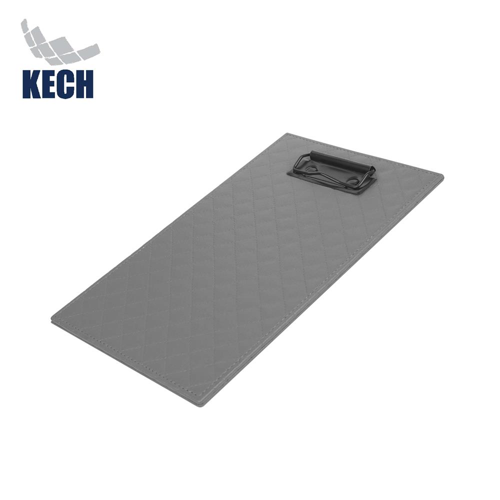 สมุดเช็คบิล PVC KECH PERTH สีเทา_1