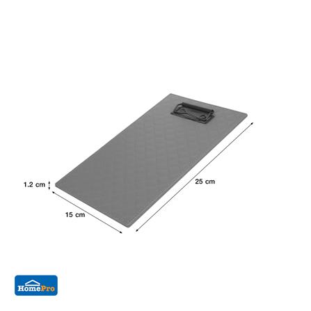 สมุดเช็คบิล PVC KECH PERTH สีเทา_5