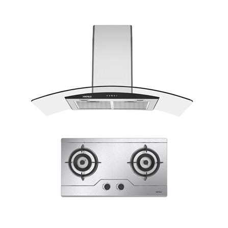 เตาฝัง+เครื่องดูดควัน HAFELE FRANCESCO+BRISA