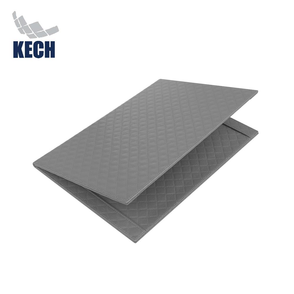 สมุดใส่เมนู PVC KECH PERTH สีเทา_1