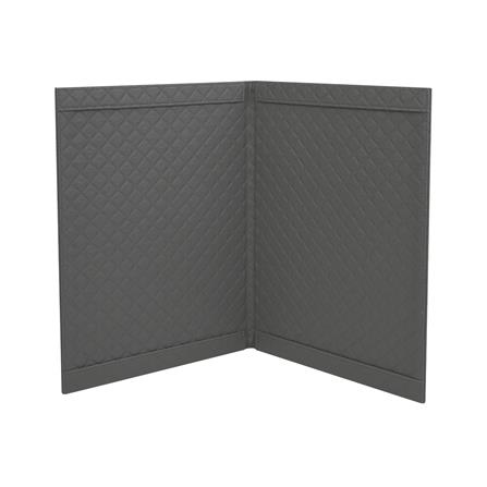 สมุดใส่เมนู PVC KECH PERTH สีเทา_3