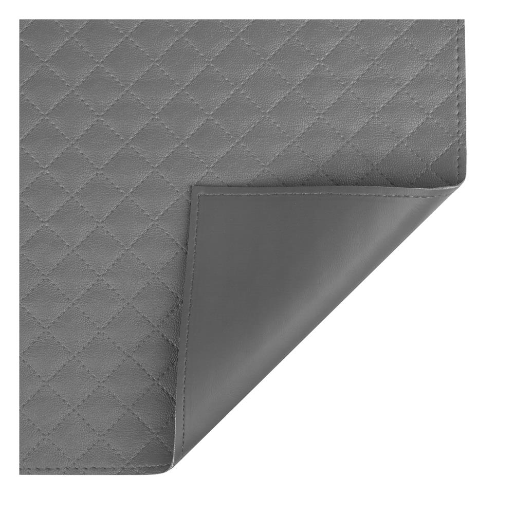 แผ่นรองจาน PVC KECH PERTH สีเทา