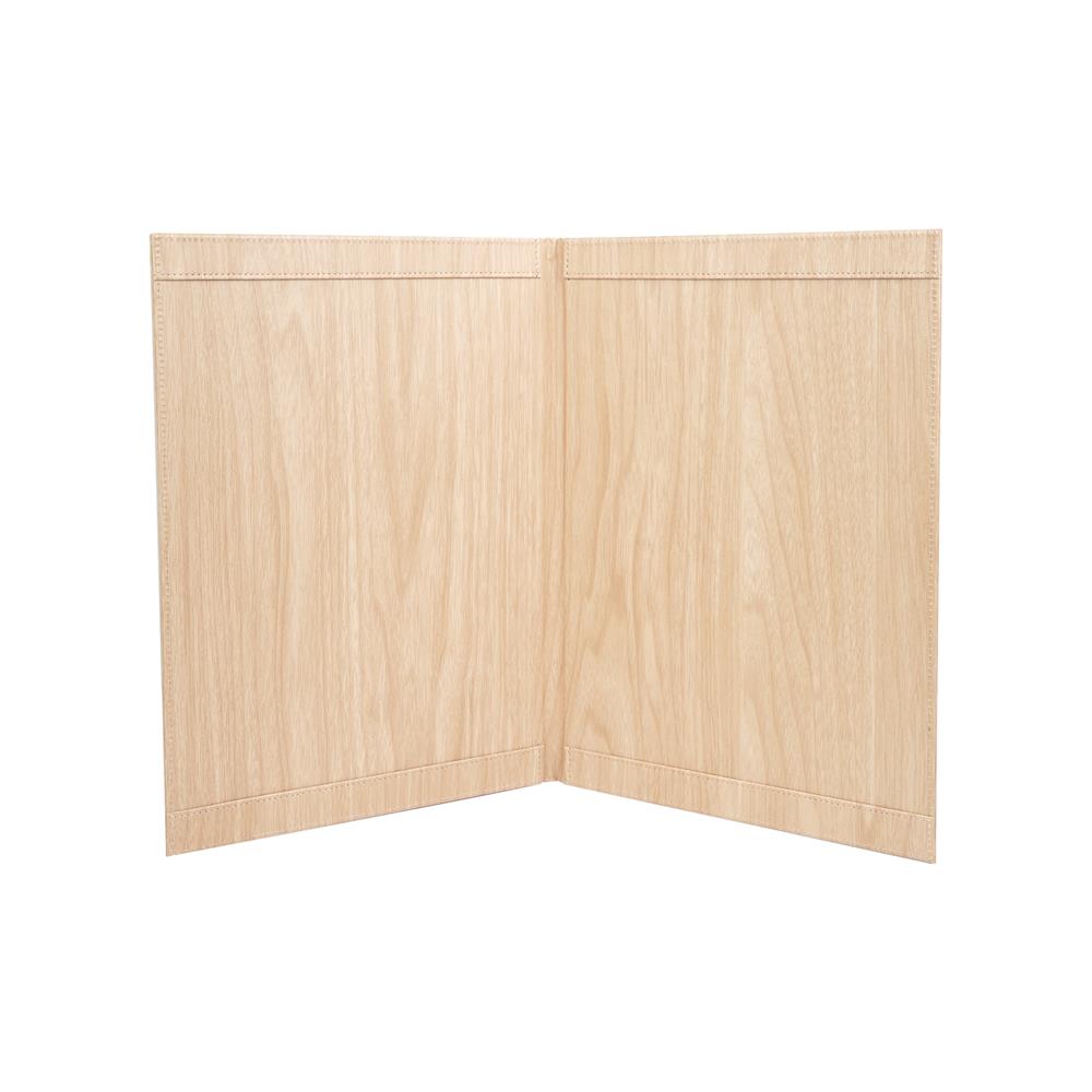 สมุดใส่เมนู PVC KECH WOLVER สีเบจ