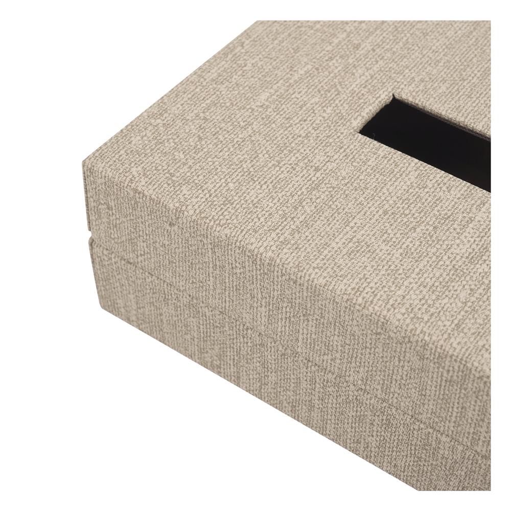 กล่องทิชชู่แผ่น PVC KECH RIPON สีน้ำตาล