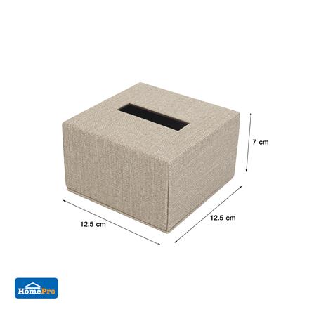 กล่องทิชชู่ POPUP PVC KECH RIPON สีน้ำตาล_6