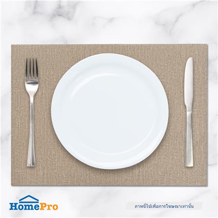 แผ่นรองจาน PVC KECH RIPON สีน้ำตาล_5