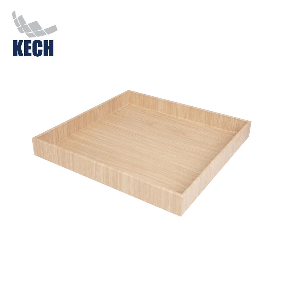 ถาด PVC KECH WOLVER M 30.5x30.5x3.5 ซม. สีเบจ_1