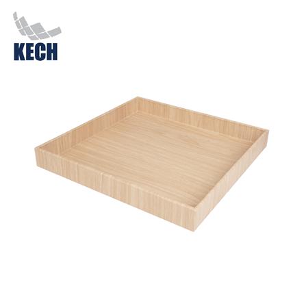 ถาด PVC KECH WOLVER M 30.5x30.5x3.5 ซม. สีเบจ_0