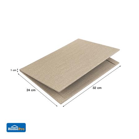 สมุดใส่เมนู PVC KECH RIPON สีน้ำตาล_6