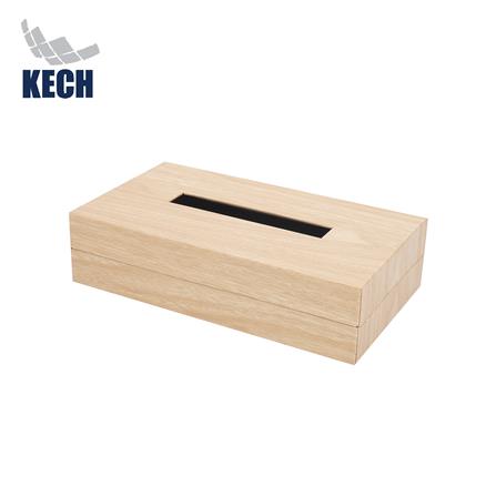 กล่องทิชชู่แผ่น PVC KECH WOLVER สีเบจ_1