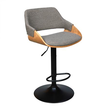 เก้าอี้บาร์ FURDINI ADJUS สีน้ำตาล_2