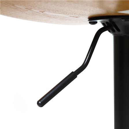 เก้าอี้บาร์ FURDINI ADJUS สีน้ำตาล_5