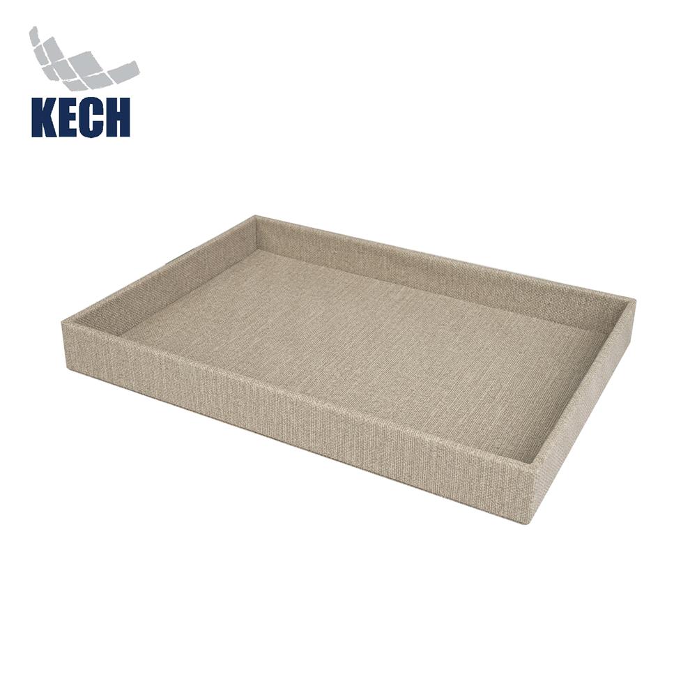 ถาด PVC KECH PERTH L 35x25x3.5ซม. สีน้ำตาล_1