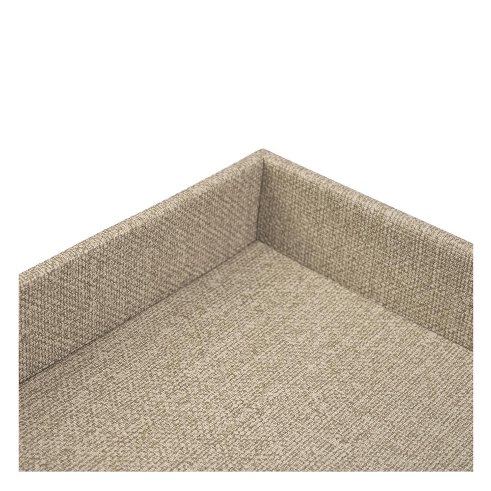 ถาด PVC KECH PERTH L 35x25x3.5ซม. สีน้ำตาล