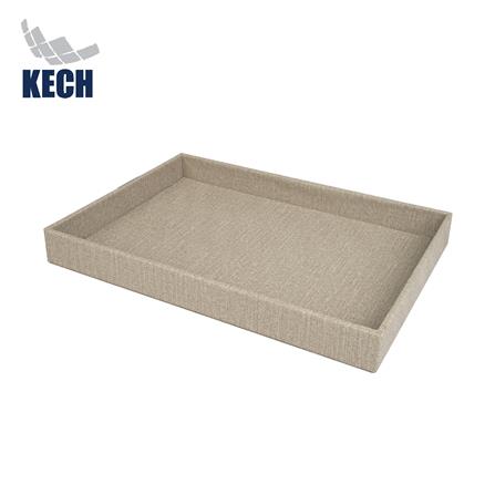 ถาด PVC KECH PERTH L 35x25x3.5ซม. สีน้ำตาล_0