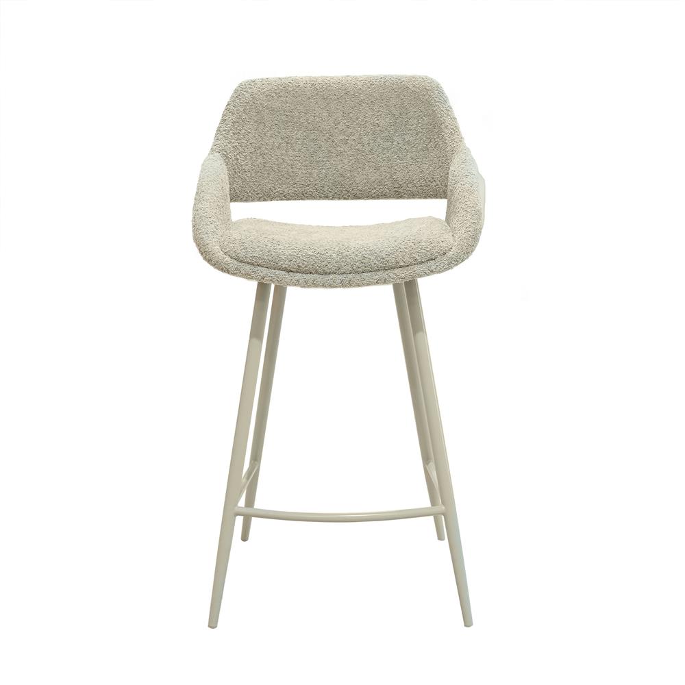 เก้าอี้บาร์ FURDINI BELL สีน้ำตาลอมเทา