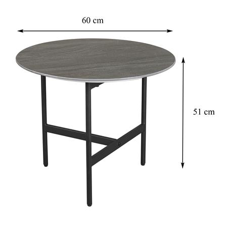 โต๊ะกลาง BENETTA PORCH TOP สีดำ_9