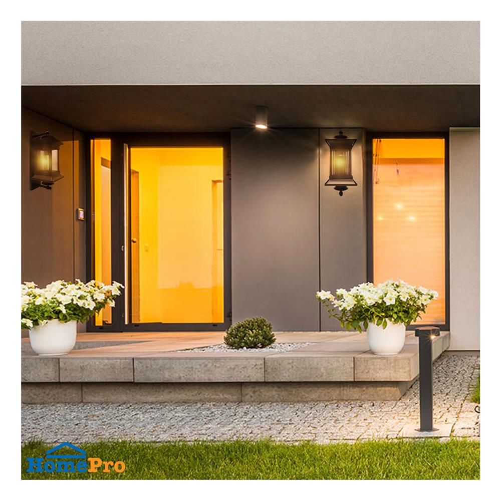 ไฟกิ่งภายนอก L&E 36-01727 สีดำ