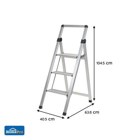 บันไดอะลูมิเนียมทรง A มีมือจับ MATALL MINI SLIM 3 ขั้น_11