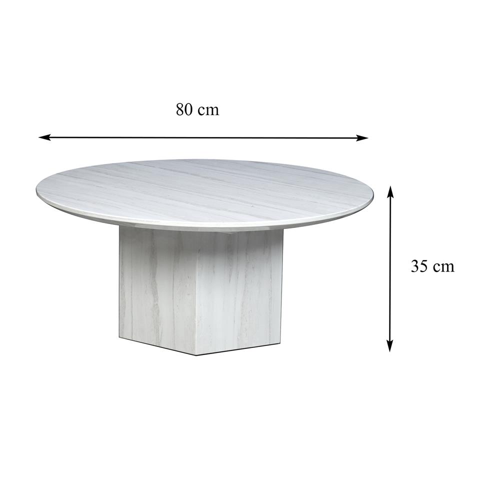 โต๊ะกลาง BENETTA OLIVIER สีน้ำตาล