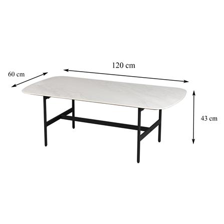 โต๊ะกลาง BENETTA PORCH TOP สีขาว_5