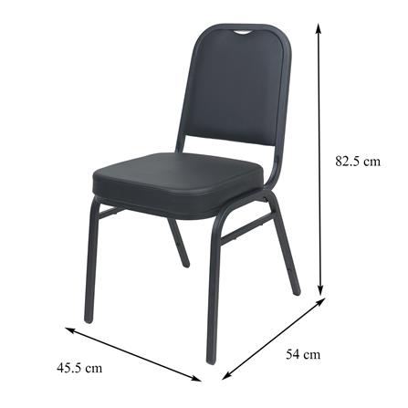 เก้าอี้จัดเลี้ยง FURDINI FIT สีดำ_6