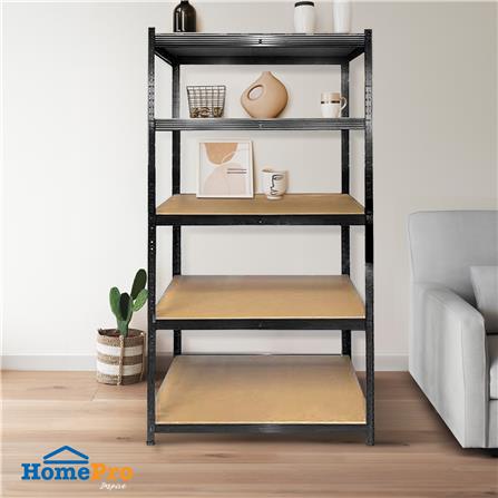 ชั้นวางของโล่ง 5 ชั้น FURDINI HARV 90 ซม. สีดำ_6