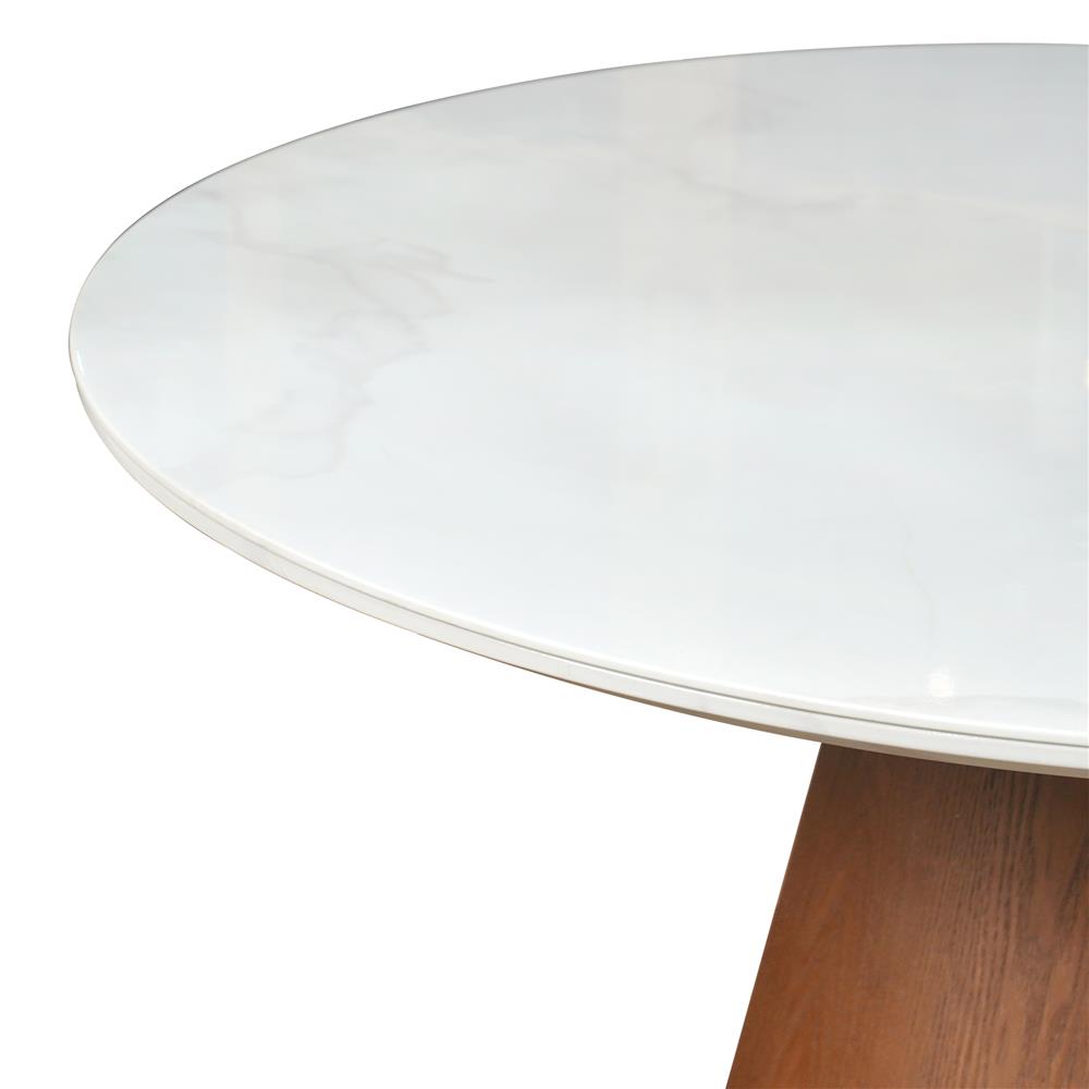 โต๊ะอาหาร FURDINI MOUNTEN สีขาว/วอลนัท